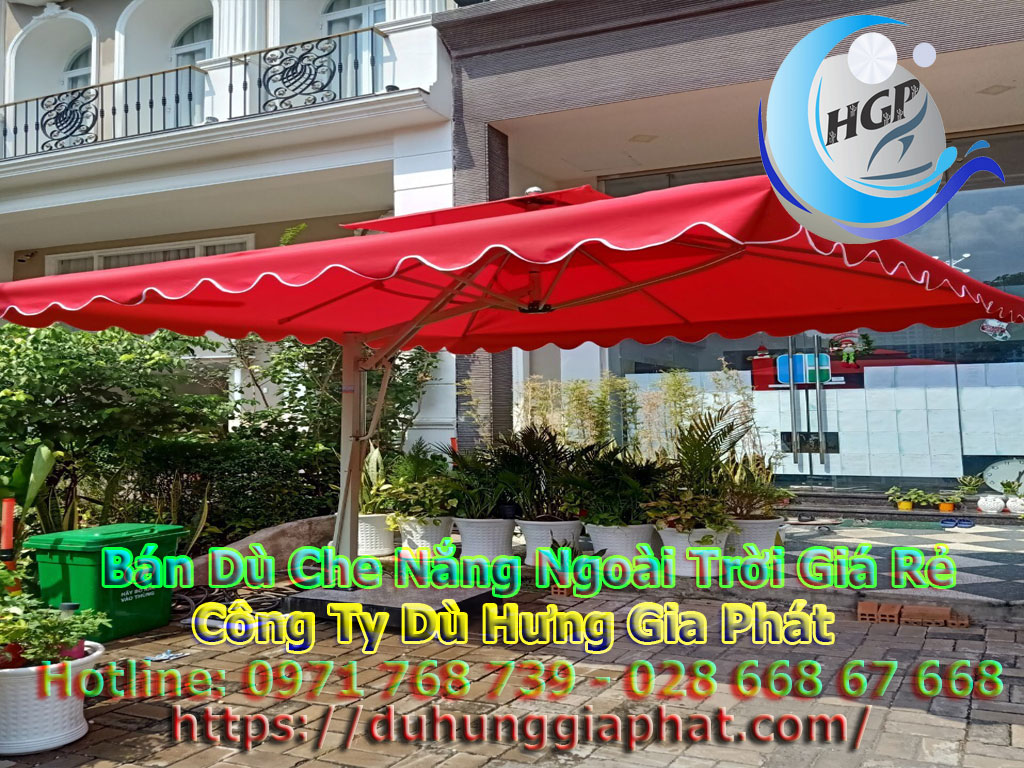Địa Chỉ Bán Dù Che Nắng Ngoài Trời, Dù Lệch Tâm, Dù Đứng Tâm Quán Cafe Giá Rẻ Tại Ninh Thuận