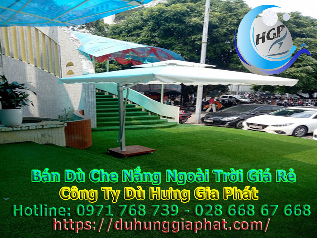 Địa Chỉ Bán Dù Che Nắng Ngoài Trời, Dù Lệch Tâm, Dù Đứng Tâm Quán Cafe Giá Rẻ Tại Nha Trang