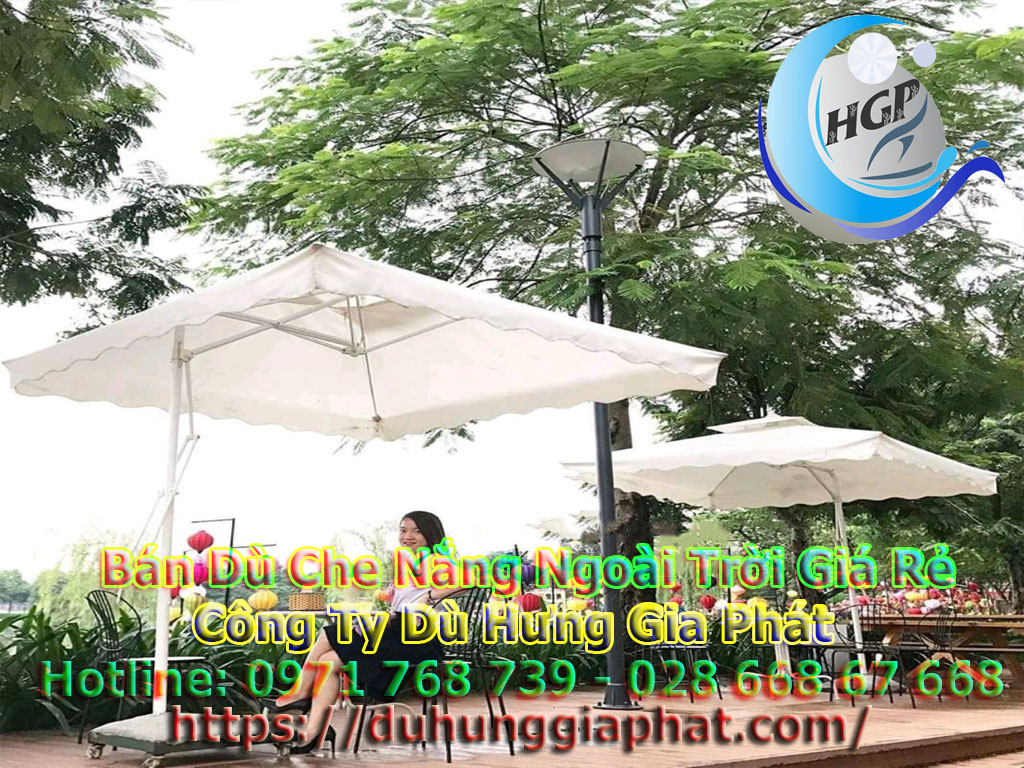 Địa Chỉ Bán Dù Che Nắng Ngoài Trời, Dù Lệch Tâm, Dù Đứng Tâm Quán Cafe Giá Rẻ Tại Bình Thuận