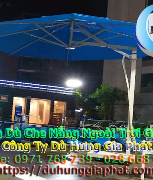 Bán Ô Dù Che Nắng Mưa Quán Cafe Sân Vườn, Mua Dù Cafe, Dù Lệch Tâm Tròn Vuông, Dù Đứng Tâm Giá Rẻ Tại HCM